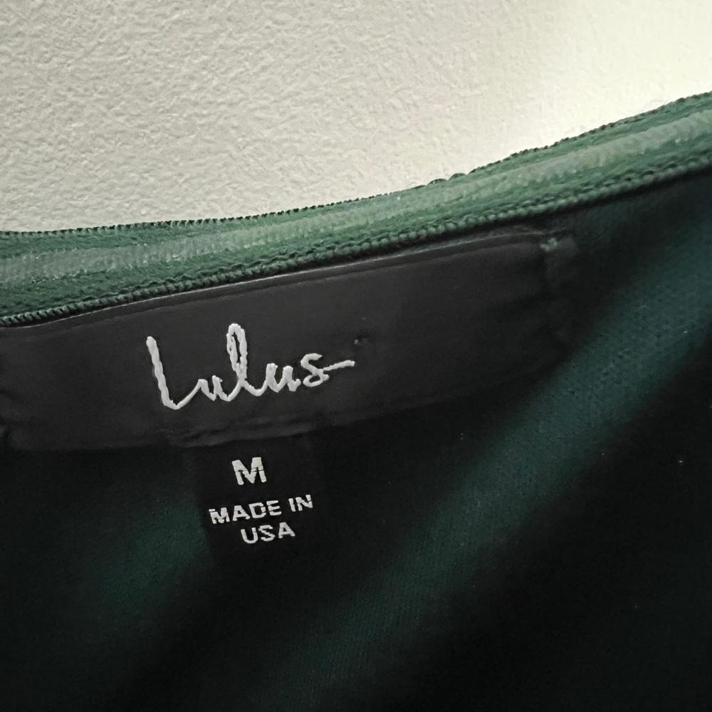 Lulu's Emerald Green Strapless Jumpsuit - Picture 3 of 3